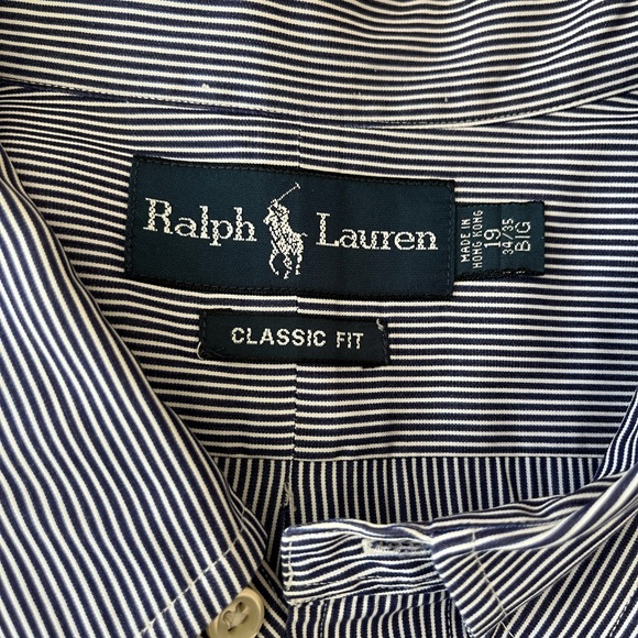 No longer available Ralph Lauren Polo long sleeve collared button up big & tall - Picture 5 of 8